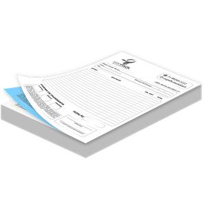 Blocos e Talões / 2 vias,20x28cm, papel sulfite 75g com 50 folhas com 2 vias papel sulfite 75g com 50 folhas com 2 vias 20x28cm 1x0 Sem verniz Corte Reto 