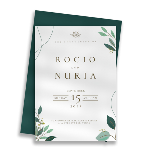 Convites Básico  10x7 - 10x14 - 14x20 - 20x28 4x0 ou 4x4 Sem verniz Corte Reto 