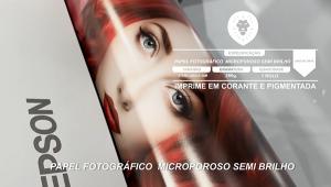Papel Fotográfico Microporoso 260g  4x0 Sem verniz Corte Reto 